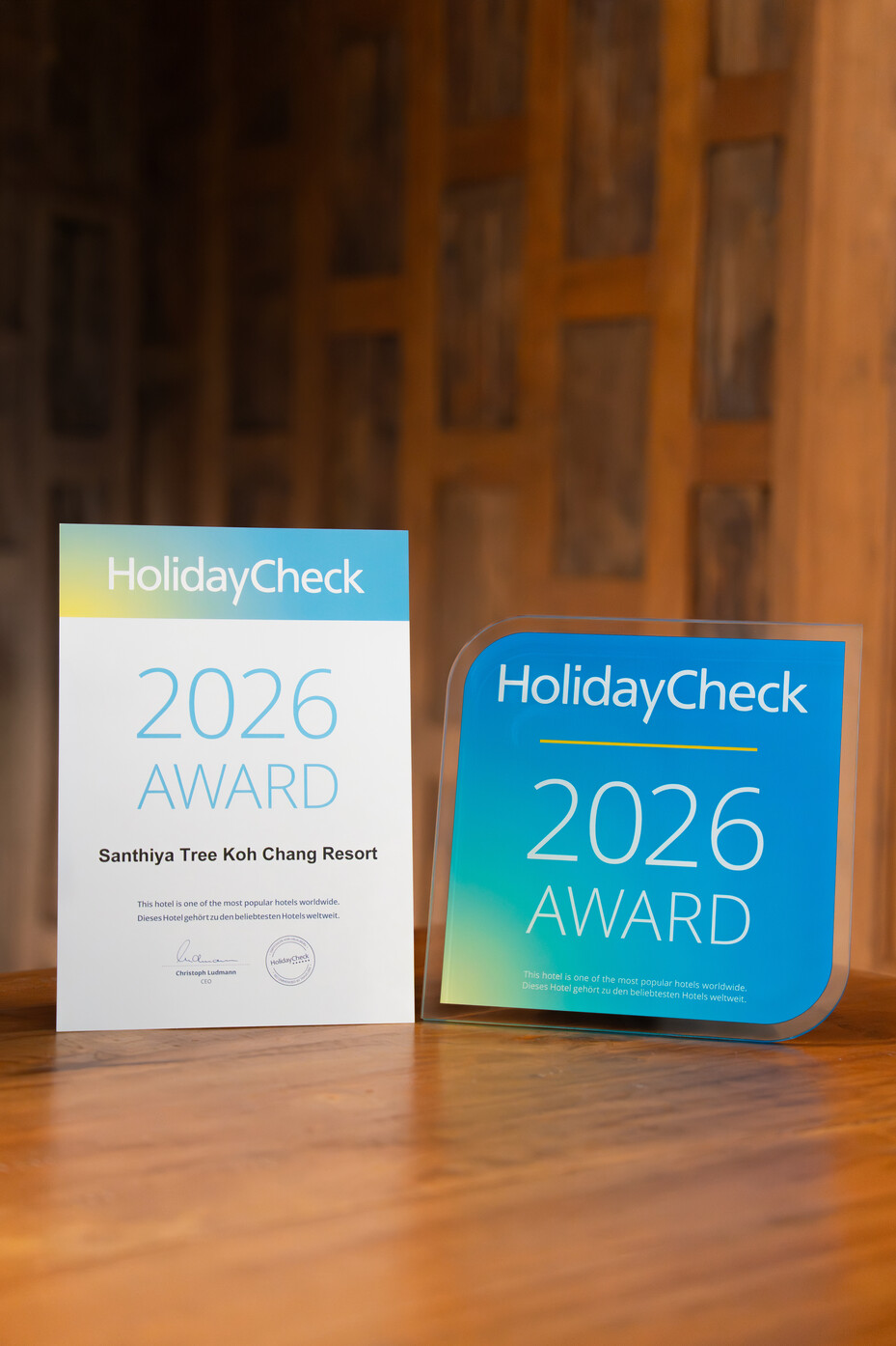 HOLIDAYCHECK AWARD 2026